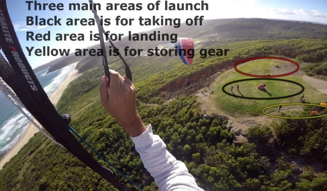 View of launch