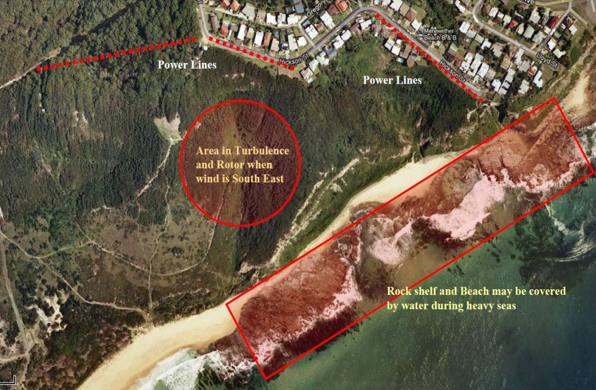 Hazards map