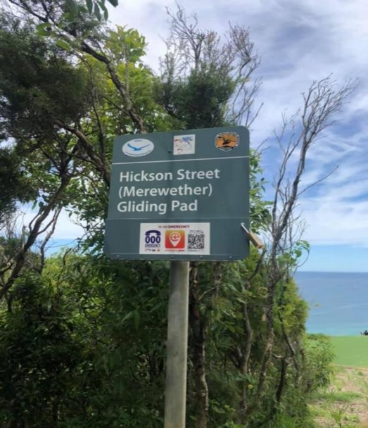 Sign at launch