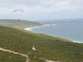 Greenhills high launch looking S to Cape Leeuwin Site photo