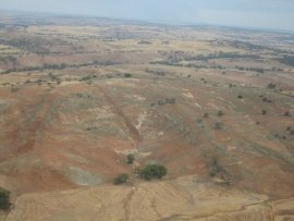 Gwambygine Hill from the air (XC from elsewhere) Site photo